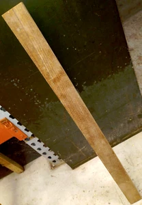 ONE (1) FEQ TEAK TURNING BLANK LATHE BLOCK CARVE WOOD LUMBER 2 X 2 X 31" Q - Picture 1 of 1