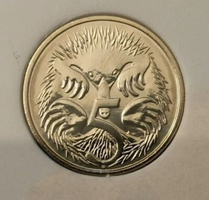 2022 Australian BABY set - Five cent 5c coin - ECHIDNA - UNC ex RAM mint set - Picture 1 of 2