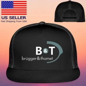 Brugger & Thomet B&T Rifles Firearms Adjustable Black Trucker Hat Cap Adult Size - Picture 1 of 2