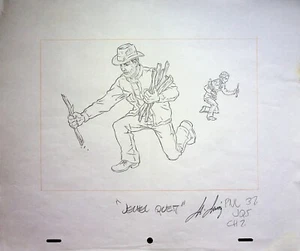Jewel Quest the Sleepless Star FIRMADO Moisés Macasinag Producción Videojuego Arte - Imagen 1 de 2