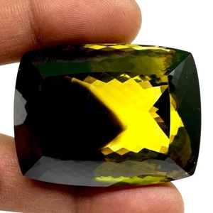 VVS 269 Cts Certified Natural Bi Color Lemon Quartz Rare Huge Priceless Gemstone - Picture 1 of 16