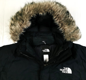 HOT Men's THE NORTH FACE @ HYVENT McMURDO PARKA DOWN HOOD PUFFER BLACK JACKET XL