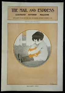 ORIGINAL THE MAIL AND EXPRESS HALLOWEEN MAGAZIN SPECIAL, 31. OKTOBER 1903 - Bild 1 von 8