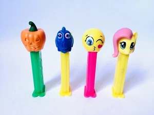 Lote/4 Dispensadores EZ Fluttershy Pony Nemo San Valentín Beso Calabaza De Colección - Imagen 1 de 5