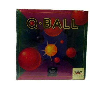 VERY RARE  Q-Ball by Mindscape for Atari ST - NEW - Image 1 of 4
