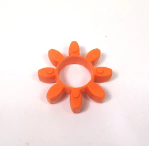 Rotex 38T Zahnkranz PUR 92 SH A Orange KTR Lager Klauenkupplung - Bild 1 von 5