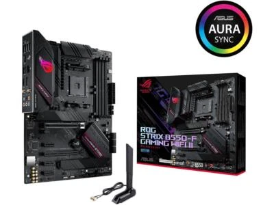 ASUS ROG STRIX B550-F GAMING WIFI II AM4 AMD SATA 6Gb/s ATX AMD Motherboard - Image 1 of 4