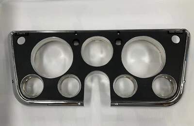 Instrument Panel Dash Bezel w/ 7 Hole Fit For 1967-1972 Chevrolet GMC C10 Truck - Image 1 of 4
