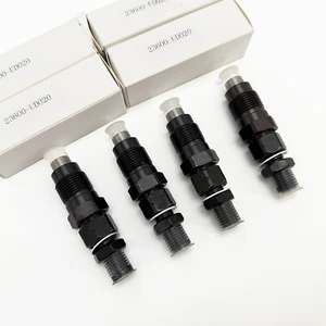 New 4Pcs Fuel Injector 23600-UD020 for Toyota 1DZ 1DZ-III 3Z 15Z Engine Forklift - Foto 1 di 7