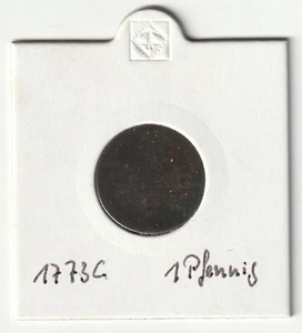 1Pfennig 1773C - Bild 1 von 2