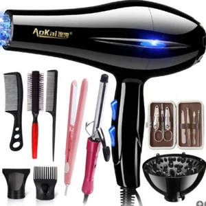 220V Household Hair Dryer High Power 2200W Electric Hair Dryer Hairdressing - Picture 1 of 29