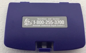 Cubierta de Batería Púrpura Uva Game Boy Color GBC Puerta de Repuesto NUEVA + PEGATINA - Imagen 1 de 1