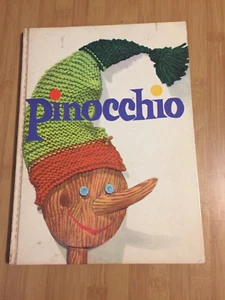 Vtg 1946 Pinocchio C. Collodi Illustrated Lois Lenski HC Children OVER SIZE Book - Picture 1 of 4