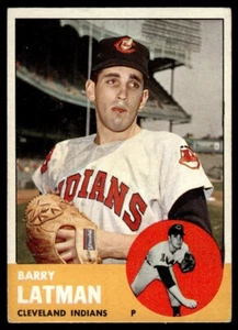 1963 Topps Barry Latman Cleveland Indians #426 - Picture 1 of 2