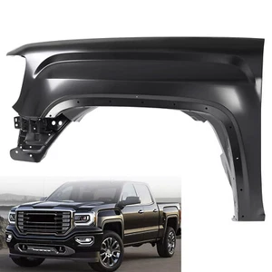 Steel Fender Front Driver Left Side Fits GMC Sierra 1500/2500 HD/3500 HD 14-19 - Picture 1 of 18