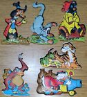 5 figurine MIO Locatelli collezione Disney RACCONTI ZIO TOM/LIBRO JUNGLA Plastec
