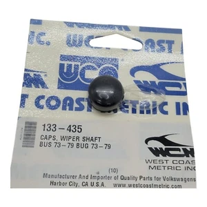 Air Cooled VW Beetle Windshield Wiper Shaft Cap 1973-1979 pair CPR133955435x2 - Picture 1 of 6