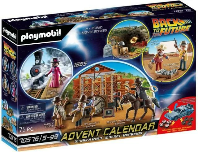 PLAYMOBIL: Calendrier de l'Avent - Back to the Future Part III (70576)