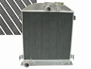RADIADOR DE ALUMINIO PARA FORD A LOW BOY STREET ROD PICADO CON FORD V8 302 1932 AT/MT - Imagen 1 de 4