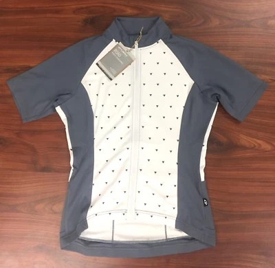 Camiseta deportiva Giro para mujer Chrono blanca gris nueva talla X grande Foto 1 de 4