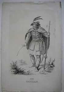 Zaltan Zoltan ungar Großfürst Ungarn Orig Lithografie Kriehuber Schwind 1829 - Bild 1 von 1