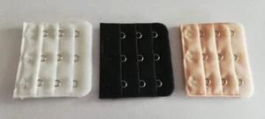 BH - Verlängerung je 3 Haken in 3 Reihen BH - Erweiterung Extender Verschluss - Bild 1 von 10