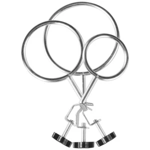 3 Pcs Iron Ring Experimental Equipment Laboratory Accessories Supplies Clamp - Bild 1 von 12