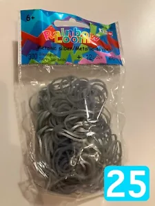 Original Rainbow Loom Bands Bänder Gummibänder mit Clips 300er & 600er - Bild 1 von 33