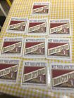 Vintage 10 pk Brew City Fries Beer Battered French Fries  4" x 4"  Coasters
