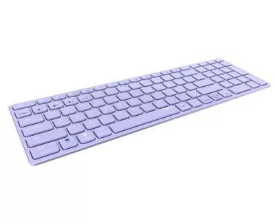 Rapoo E9700M Tastatur RF Wireless Bluetooth Lila QWERTZ DEU Windows Mac Android  - Bild 1 von 4