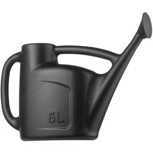 Hardys Watering Can with Detachable Rose Head, Black, 6 Litre Size - Picture 1 of 9