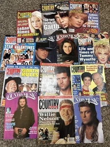 LOT OF 13-Country Weekly Magazines Lot From The 90s WITH Pull Out Posters EUC - Picture 1 of 18