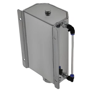 Depósito de expansión de refrigerante universal 2000 ml (2 L) con tapa aluminio plateado nuevo - Imagen 1 de 11
