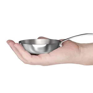 Mini Sauce Pan,18/10 Stainless Steel Butter Warmer Small Pot Cooking with Han... - Picture 1 of 7
