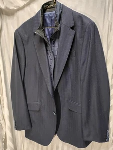 Blazer sportivo Hackett London tessuto Inghilterra foderato Shetland uomo taglia 44L nuovo - Foto 1 di 11
