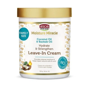 African Pride Moisture Miracle Coconut Oil & Baobab 18 Ounce (Pack of 1) - Picture 1 of 9