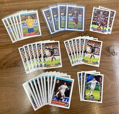 大量 2015 年 Donruss 足球 批量 37 件 - 山羊 LIONEL MESSI & CRISTIANO RONALDO — 第 1/2 张图片