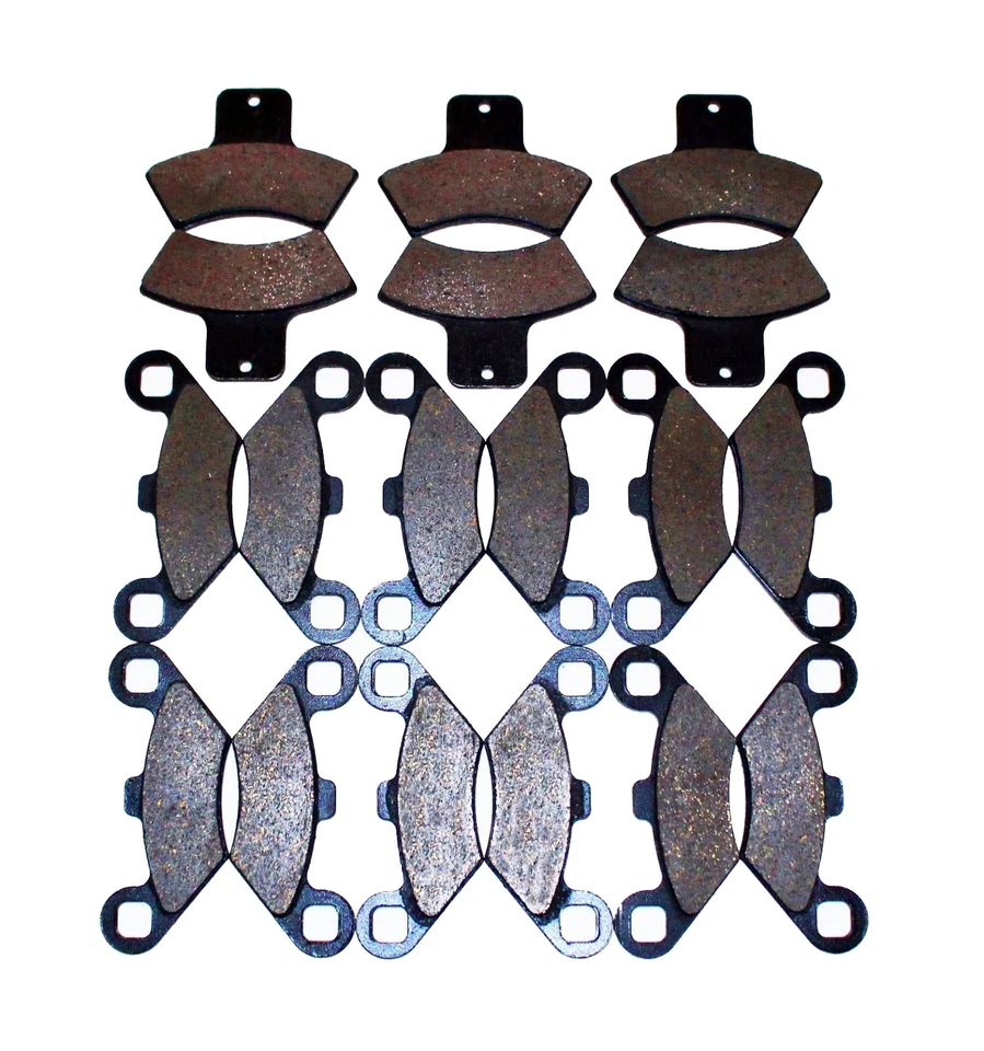 9 Sets 2000 Polaris 325 Trail Boss Front & Rear Brake Pads - Image 1 of 1