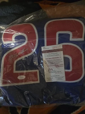 Billy Williams Autographed Jersey JSA Certified  - Image 1 of 2
