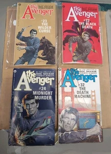 The Avenger 22 23 24 32 33 The Death Machine Kenneth Robeson New Unread - Picture 1 of 2