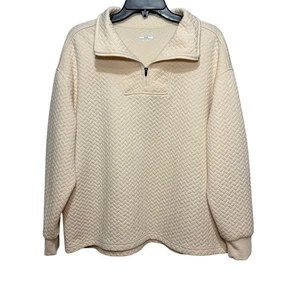 BCG Damen Stepppullover mit 1/4 Reißverschluss. Größe 1X - Bild 1 von 7