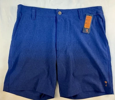 Pantalones cortos para hombre Margaritaville talla 42 azul claro elástico en 4 vías secado rápido UPF Foto 1 de 4