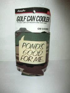 BOGEYPRO GOLF CAN COOLER BEER KOOZIE CADDYSHACK "POND'S GOOD FOR ME" MIMETICO NUOVO - Foto 1 di 5