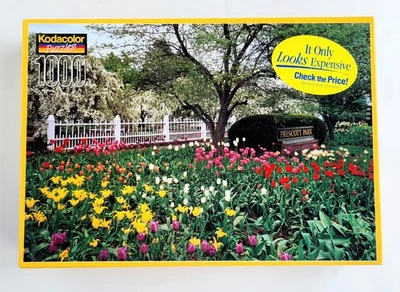 Rompecabezas Kodacolor RoseArt 2001 1000 piezas 18"x26" Prescott Park *Sellado* Foto 1 de 4