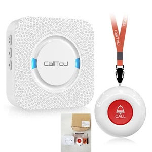 CallToU Call Bell Starsi Panic Button Dzwonek Opiekun w nagłych wypadkach Pager 1rec + 1 ale - Zdjęcie 1 z 23