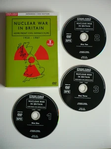 Nuclear War In Britain 3 DVD Home Front Civil Defence Films 1950 - 1987 EXC+ NM - Picture 1 of 16