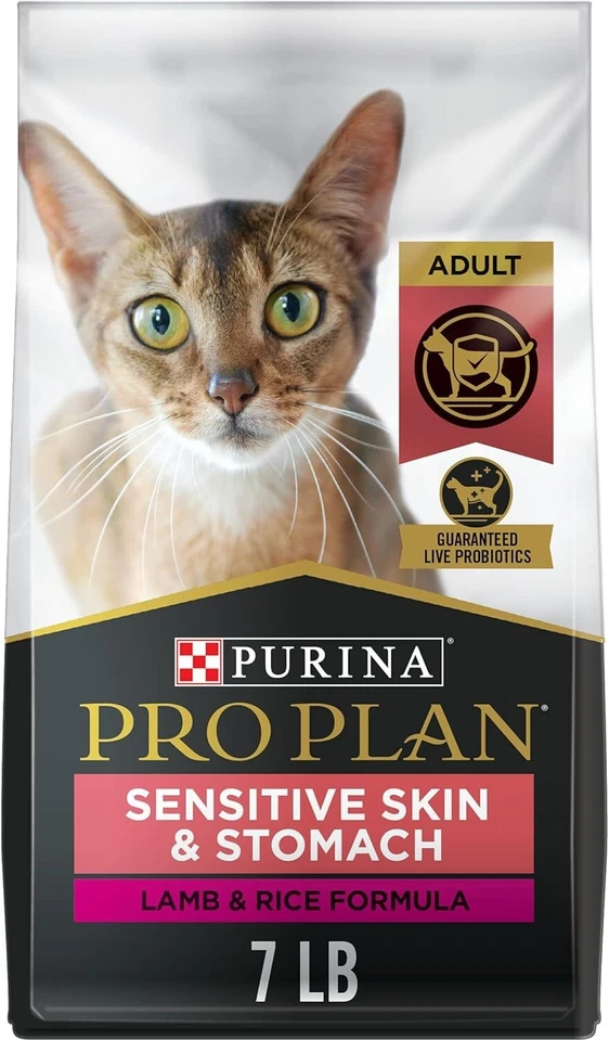 Purina Pro Plan con Probióticos Piel Sensible y Estómago Comida para Gatos Todo Sabor Foto 1 de 1