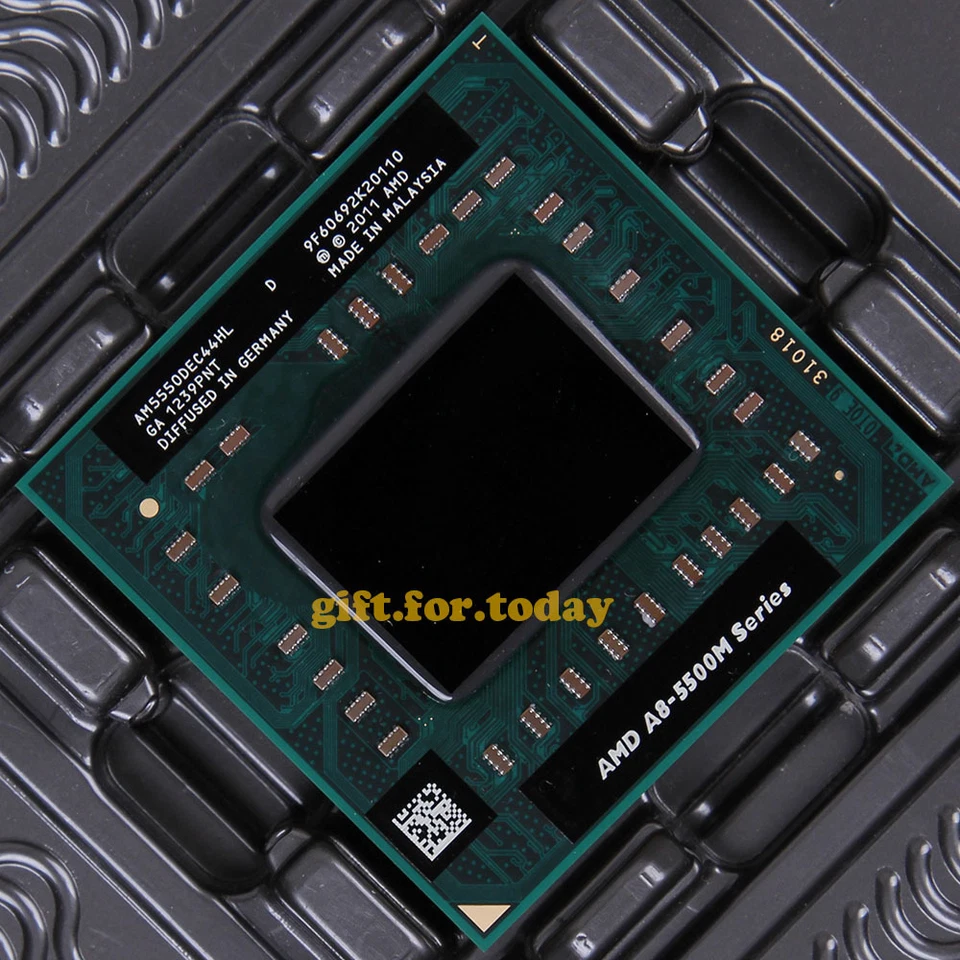 Original AMD A8-Series A8-5550M 2.1 GHz Quad-Core (AM5550DEC44HL) Processor CPU - Image 1 of 1