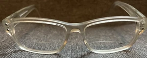 Tom Davies For Santa Fe Optical Eyeglasses Frames Transparent Bespoke Handmade - Picture 1 of 18