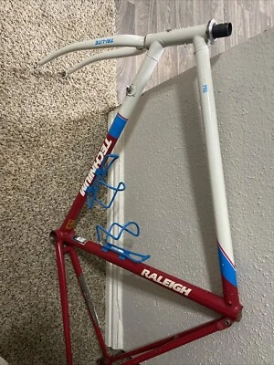 Vintage Raleigh Pro frame & Fork aluminum 56cm c-t / 54 c-c - Image 1 of 4